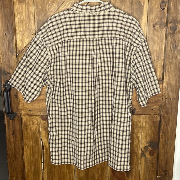 Timberland Men’s XL Button Down Tan - Picture 2 of 5